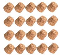 CHICAMPERA 100pcs Natural Oak Wine Bottle Stoppers Cork Replacement Plugs for Preserving Opened Bottles Sealing Wine Beer and Beverage with Seal and Decorative Finish