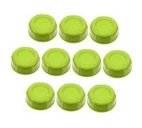 CHICAMPERA 10pcs Airtight Fresh Keeping Caps for Breast Milk Bottles Durable Leak Lids Safe Travel Bottle Caps for Outdoor Use and Showers