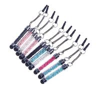 CHICAMPERA 10PCS Assorted Color Capacitive Diamond Crystal Stylus Pens for Touchscreen Devices Stylus Pen with Soft Tip for Smooth Writing Experience for Phones and Tablets