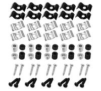 CHICAMPERA 10pcs Guitar String Trees for Electric Guitar Stainless Steel String Retainers with Precision Engineering and Stable Performance for Studio Or Live Use