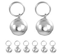 CHICAMPERA 10pcs Pet Collar Bells Jingle Charms for Dog and Kitten