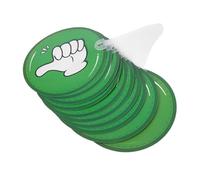CHICAMPERA 10pcs Plastic Voting Paddles for Classroom Engagement Interactive Teaching Tools for Student Participation Versatile Signs for Events Discussions