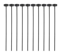 CHICAMPERA 10pcs Sturdy Plastic Clothes Fixation Buttons Suitable for Emergency Use with Easy to Disassemble Design, for Quick No-sew Repairs on Coats and Shirts