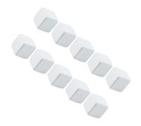 CHICAMPERA 10pcs Turtle Molar Calcium Mineral Blocks for Fish Tanks and Adding into Food, White Mineral Block Providing Calcium and Multiple Ways to Use for Tortoise and Gecko Health