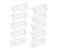 CHICAMPERA 10Sheet Transparent Silicone Shoe Heel Grips Cushions Gel Pads Anti-Slip Protectors for Women Men High Heels Sandals Flats Soft Flexible Comfort Inserts to Prevent Blisters