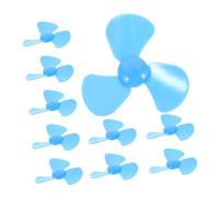 CHICAMPERA 15pcs Mini Plastic Fan Tiny Leaves Fan for DIY Science Projects for Student Experiments Inner for Secure Fit Plastic Material