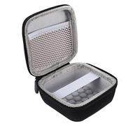 CHICAMPERA 1pc Drop Earphone Case with Anti-scratch Design Small Storage Box for Data Cable and Headphones Lightweight Internal Mesh Pocket for Travel
