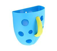 CHICAMPERA 1pc Wall Mounted Bath Organizer Storage Pouch for Bath Safe Bathroom Storage Holder for Nursery and Play Areas