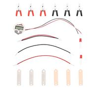 CHICAMPERA 2 Sets Fruit Battery Science Experiment Kit Educational for Safe Materials Hands Electricity Generation Learning for Science Experiments and Exploration