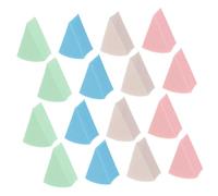 CHICAMPERA 2 Sets Makeup Sponges Cosmetic Wedges for Foundation Concealer Blush and Highlighter Small Soft Latex Triangular Sponges for Wet and Dry Use Comfortable Skin-friendly Makeup