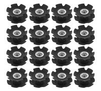 CHICAMPERA 20pcs Bicycle Headset Star Nut for Mountain Bikes and Road Bikes Steel and Plastic Construction Compatible with Bicycle Fork for Fork Repair and Improving Riding Speed