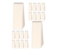 CHICAMPERA 20pcs Gradient Nail Art Sponges Cosmetic Makeup Wedges for Manicure Crafts Lightweight Nail Sponge for Gradient and Ombre Effects Beauty Tool