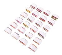 CHICAMPERA 24pcs Mouth Coils Paper Magic Tricks Accessories for Stage Performances, Fun to Play and Easy to Use Colored Paper Coils for Magician Props and New Year Party