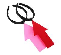 CHICAMPERA 2pcs Arrow Headband for Themed Parties and Gatherings, Creative Quirky Design with High Recognition, Easy to Match Cloth and Abs Material Party Headwear Accessory for Halloweens