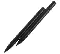 CHICAMPERA 2pcs Black Plastic Touch Screen Stylus Pen for Lcd Writing Tablet with High-precision Erasable Tips, for Drawing and Entertainment Activities