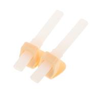 CHICAMPERA 2pcs Boy Girl Straw Cup Wide Straws Flexible Silicone Drinking for Boys and Girls Eating Essentials