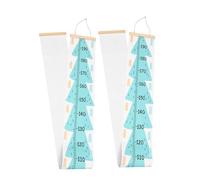 CHICAMPERA 2Pcs Boys and Growth Chart Wall Hanging Height Measurement Ruler with Tree Pattern Sturdy Craftsmanship for Boys Nursery Room Minimalist Height Tracker and Photo Shoot