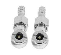 CHICAMPERA 2pcs Car Air Nozzle Quick Connect Tire Inflator Adapter for Auto and Truck Air Compressor Accessories Durable Construction User Friendly Design Fit for Various Vehicles