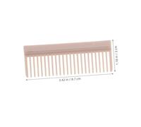 CHICAMPERA 2pcs Carbon Comb Hair Straightener Styling Splints Removable Clip Comb for Smoothing Straight Hair for Home Salon Use
