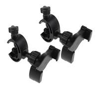 CHICAMPERA 2pcs Clamp Base for Phone Stand Holder with Flexible Angle Adjustment and Enhanced Surface Grip, Abs Material, for Live Streaming and Photography on Smartphones