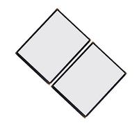 CHICAMPERA 2pcs Double Sided Menu Holder Transparent PVC Recipe Protector Recipe Book Cover for Restaurants and Hotels Easy to Clean and