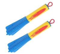 CHICAMPERA 2pcs Eva Glider, Small Red Flying Rockets Set, Outdoor Entertainment to Cultivate Observation Ability and Promote Parent Relationships Random Color