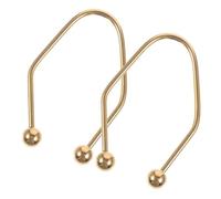 CHICAMPERA 2pcs Facial Dimples Maker Stainless Steel Metal Dimple Exerciser for Cheeks with Portable Design to Develop Natural Suitable for Different People