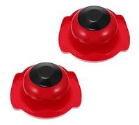 CHICAMPERA 2pcs Food Slicer Finger Guard for Meats and Vegetables, Ps Material Cutter Finger Protector with Food Slicing Safety for Cooking Process Random Color