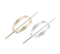 CHICAMPERA 2pcs Hair Cuff Bun Cage Clips for Women Alloy Material Holding Hair Securely and Creating Easy Hairstyles Elegant Vintage Style for Dating and Prom
