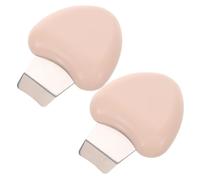 CHICAMPERA 2pcs Heart-shaped Blackhead Removal Tool Facial Spatula Manual Pimple Extractor for Women Face Scrubber Skin Scraper Pore Cleaner for Nose and Cheeks