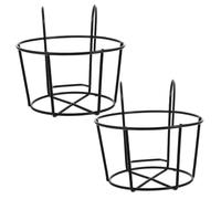CHICAMPERA 2pcs Heavy Duty Metal Hay Holder Rack for Rabbits and Small Animals Hanging Hay Feeder with Convenient Hook Attachment Versatile Rack Suitable for Bunny Guinea Pig Chinchilla Cage