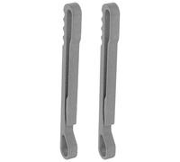CHICAMPERA 2pcs Lightweight Titanium Alloy Spring Snap Belt Clips with Ring Buckle, Corrosion Resistant Hook Keychain Carabiner for Outdoor Use