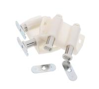 CHICAMPERA 2pcs Magnetic Push to Open Cabinet Door Latch Invisible Kitchen Closer with Automatic Rebounding Function Handle Design for Modern Cabinets