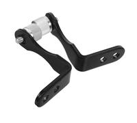 CHICAMPERA 2pcs Metal L-shaped Telescope Binocular Adapter Tripod Mount Bracket Compatible with Binoculars and Microscopes for Stable Outdoor Observation in Black and Silver