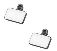 CHICAMPERA 2pcs Portable LED Camera Light Clip Fill Light for Live Streaming Video Conferencing and Photography USB Powered for Laptops and Tablets