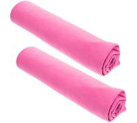 CHICAMPERA 2pcs Super Absorbent Pet Bath Towels Quick Dry Dog Cat Hair Drying Towels Thickened Water Absorbent Pva Material for Bath and Cleaning