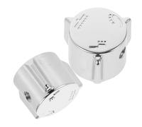 CHICAMPERA 2pcs Three-Speed Handwheel Valve Core Handle for Bathroom Shower Metal Faucet Handle Knob Replacement Shower Lever for Bathtub Knobs