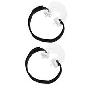 CHICAMPERA 2pcs Violin Bow Straightener for 1/4 Violin with Adjustable Strap, Lightweight Plastic Bow Trainer for Beginner Students, Enhances Bowing Stability for Home and Daily Practice