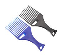CHICAMPERA 2pcs Wide Tooth Combs for Men Multi-purpose Oil Hair Styling Combs Made of Sturdy Pp Material Easy to Hold for Daily Use and Travel