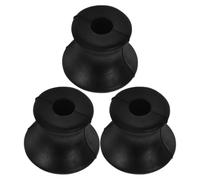 CHICAMPERA 3 Pack Tuning Fork Holder Rubber Non-Slip Base Compact Feet Accessory for Meditation Yoga and Office Use