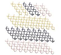 CHICAMPERA 30pcs Spiral Bobby Pins Hair Clips Twist Screw Hairpins for Women Hairdressing Tool Alloy Metal Invisible Hair Updo Accessories with Black Gold Rose Gold