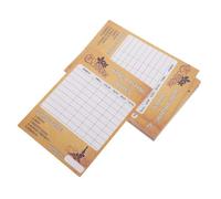CHICAMPERA 30pcs Wine Tasting Assessment Cards with Flavor Notes Template for Events Classes Wine Tasting Evaluation and Comparison Sheets Elegant Party Supplies for Collectors