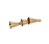 CHICAMPERA 3Pcs Brass Cone Incense Moulds Tower Incense Shape Making Tools DIY Burner Accessories for Home Fragrance Crafting