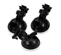 CHICAMPERA 3pcs Car Dash Cam Mount with Flexibility and Angles Secure Camera Cup Recording Windshield and Dashboard Compatible with Dash Cameras