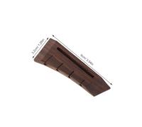 CHICAMPERA 3pcs Curved Wood Ukulele Bridge Saddle for String Acoustic Guitar Stable String Accessories for Enhanced Resonance and Warm Tone for Stage Performance and Daily Practice