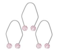 CHICAMPERA 3pcs Dimple Maker for Face with Stainless Steel and Artificial Pearl Material, Versatile Use Facial Trainer for Effective Dimple Creation, Portable Ch lip Smile Maker for Women