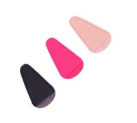 CHICAMPERA 3pcs Pu Leather Scissors Case for Nail Clippers and Hair Cutting Scissors, Simple and Fashion Style Protective Holder for Professional Hairdressing Use