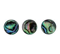 CHICAMPERA 3pcs Trumpet Finger Buttons with Abalone Shell Pattern, Synthetic Material, Easy to Use Replacement Parts for ’s Trumpet