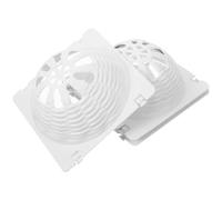 CHICAMPERA 3pcs White Plastic Nest Covers for Incubation Rust-proof Design Preventing Young Birds from Falling Suitable and Pigeons
