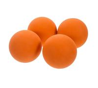 CHICAMPERA 4 Pcs High Bounce Rubber Squash Training Balls Mini Sports Balls for Adults Lightweight Portable for Indoor Outdoor Practice for Competition Training